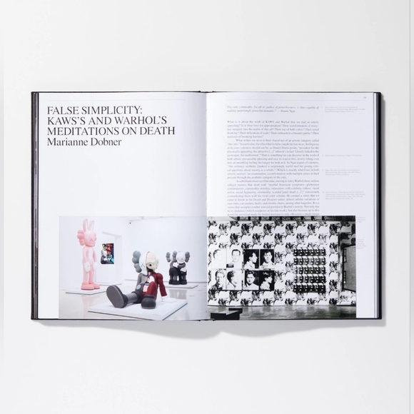 Brand new! KAWS + WARHOL ARTBOOK plus tote bag - Picture 6 of 9